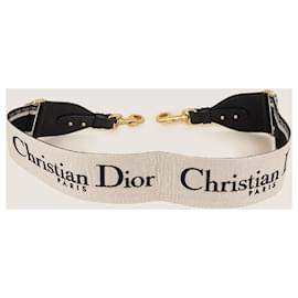 Dior-Logo Shoulder Strap-Black