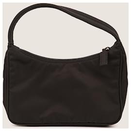 Prada-Prada Nylon Black Shoulder Bag-Other