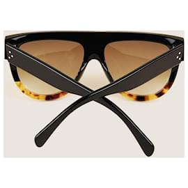 Céline-Flat Top Sunglasses-Brown