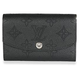 Louis Vuitton-Louis Vuitton Black Mahina Victorine Wallet-Black