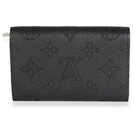 Louis Vuitton-Louis Vuitton Black Mahina Victorine Wallet-Black