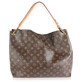 Louis Vuitton-Sac Graceful MM en toile Monogram Louis Vuitton-Marron