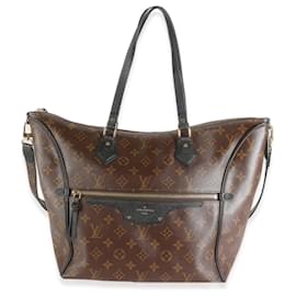 Louis Vuitton-Tournelle en toile monogramme noire Louis Vuitton-Marron