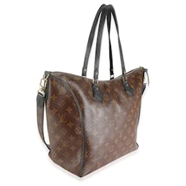 Louis Vuitton-Louis Vuitton Black Monogram Canvas Tournelle-Brown