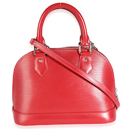 Louis Vuitton-Louis Vuitton Pivoine Epi Alma BB-Rouge