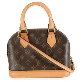 Louis Vuitton-Louis Vuitton Monogram Canvas Alma BB-Brown