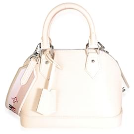 Louis Vuitton-Louis Vuitton Quartz Epi Jacquard Alma BB-Beige