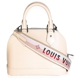 Louis Vuitton-Louis Vuitton Quartz Epi Jacquard Alma BB-Beige