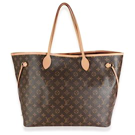 Louis Vuitton-Louis Vuitton Monogram Canvas Neverfull GM-Brown