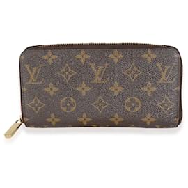 Louis Vuitton-Louis Vuitton Monogram Canvas Zippy Wallet-Brown