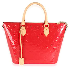 Louis Vuitton-Louis Vuitton Cerise Monogram Vernis Montebello MM-Rouge