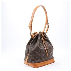 Louis Vuitton-Louis Vuitton Monogram Canvas Noe Shoulder Bag M42224-Brown