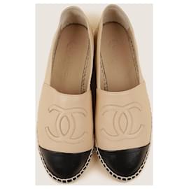 Chanel-Espadrilles CC 36-Beige