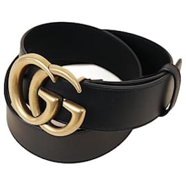 Gucci-GG Ceinture Large 75-Noir