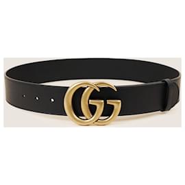 Gucci-GG Ceinture Large 75-Noir