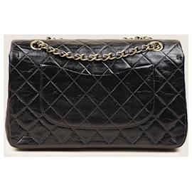 Chanel-Sac Classic Medium Double Flap-Noir