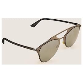 Dior-Reflected Aviator Sunglasses-Brown