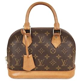 Louis Vuitton-Alma BB Sac à main-Marron