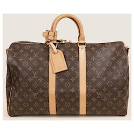 Louis Vuitton-Sac Keepall Bandoulière 45-Marron