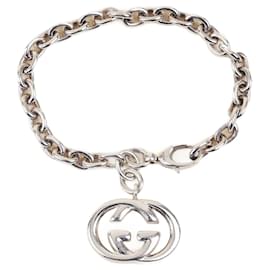 Gucci-Interlocking G Bracelet-Silvery