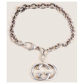 Gucci-Bracelet entrelacé G-Argenté