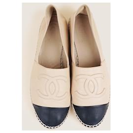 Chanel-Espadrilles 38-Beige