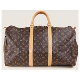 Louis Vuitton-Keepall 50 Bag-Brown