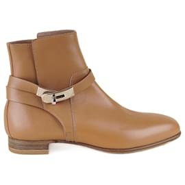 Hermès-Bottines Neo 38½-Beige