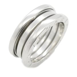 Bulgari-Bvlgari B-zero1 Silver Band Ring-Silvery