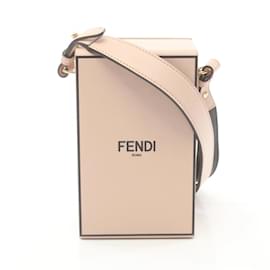 Fendi-Fendi Box Shoulder Bag-Pink