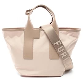 Furla-Furla Piuma M Handbag-Pink,Beige