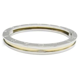 Bulgari-Bvlgari Bangle K18 Stainless Steel-Silvery,Golden