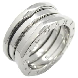 Bulgari-Bvlgari B-zero1 Silver Band Ring-Silvery