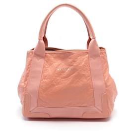 Balenciaga-Balenciaga Pink Leather Tote Bag-Pink