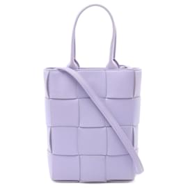 Bottega Veneta-Bottega Veneta Cassette Tote Handbag-Purple