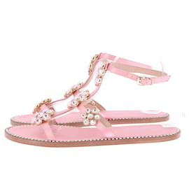 Giambattista Valli-GIAMBATTISTA VALLI  Sandals T.EU 39 Leather-Pink