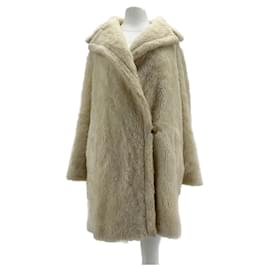 Max Mara-MAX MARA  Coats T.FR 40 Wool-Beige