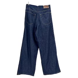 Dries Van Noten-DRIES VAN NOTEN Jeans T.US 34 Coton-Bleu