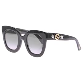 Gucci-GUCCI  Sunglasses T.  Plastic-Black