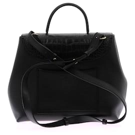 Polène-POLENE Handbags T. Leather-Black