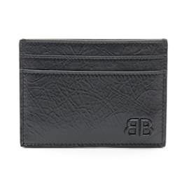 Balenciaga-Balenciaga Monaco Business Card Holder-Black
