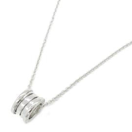 Bulgari-Bvlgari B.zero1 White Gold Necklace-Golden