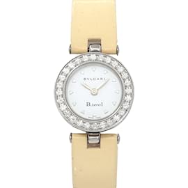 Bulgari-Bvlgari B.zero1 Diamond Bezel Ladies Watch-White,Cream