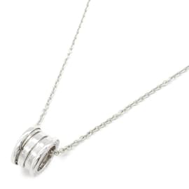 Bulgari-Bvlgari B.zero1 White Gold Necklace-Golden