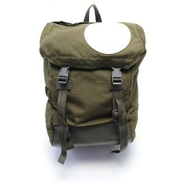 Alfred Dunhill Dunhill Khaki and White Rucksack Backpack White Khaki