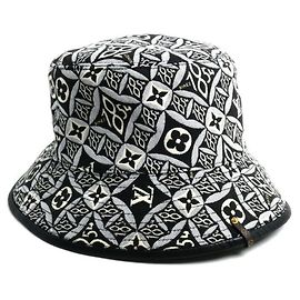 Cappello bucket nero e bianco Louis Vuitton Nero Bianco