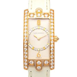 Reloj con bisel de diamante Harry Winston Avenue C Otro