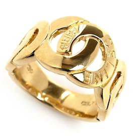 Céline-Celine K18YG Yellow Gold Band Ring-Golden
