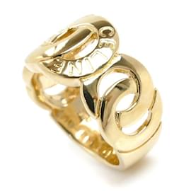Céline-Celine K18YG Yellow Gold Band Ring-Golden