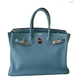 Hermès-Birkin 35-Blue